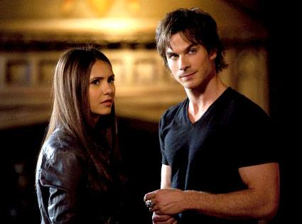 Vampire Diaries, Nina Dobrev, Ian Somerhalder Vampire Diaries, Nina Dobrev, Ian Somerhalder